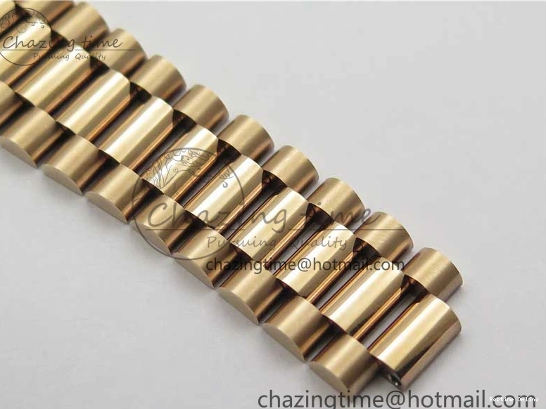 0409 Day-Date 40mm 228239 BP New Dial Version 904 RG T Crystal Markers RG Dial on RG President Bracelet A Popular 2834